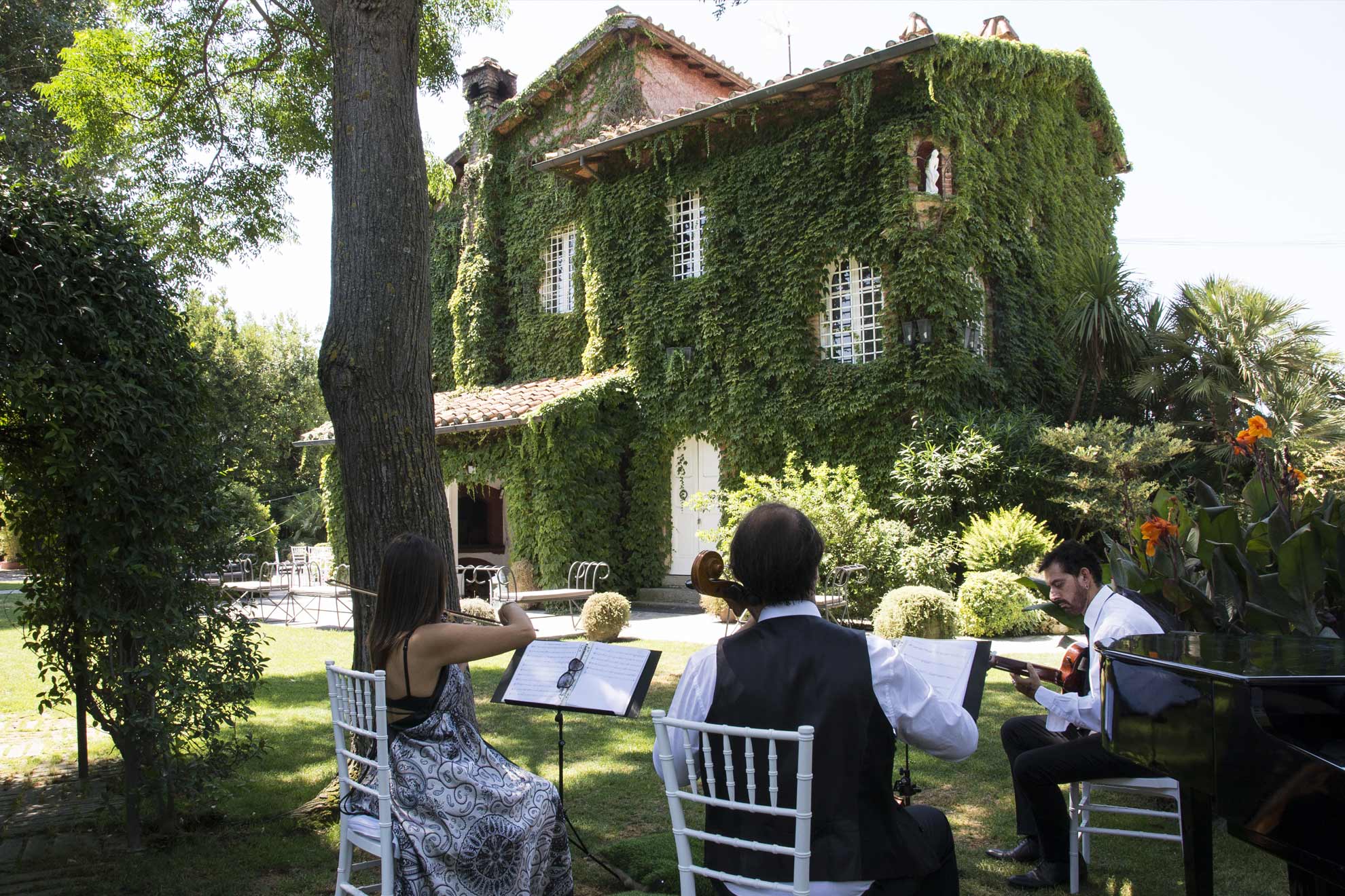 La musica per il tuo Matrimonio alla porta del principe Roma